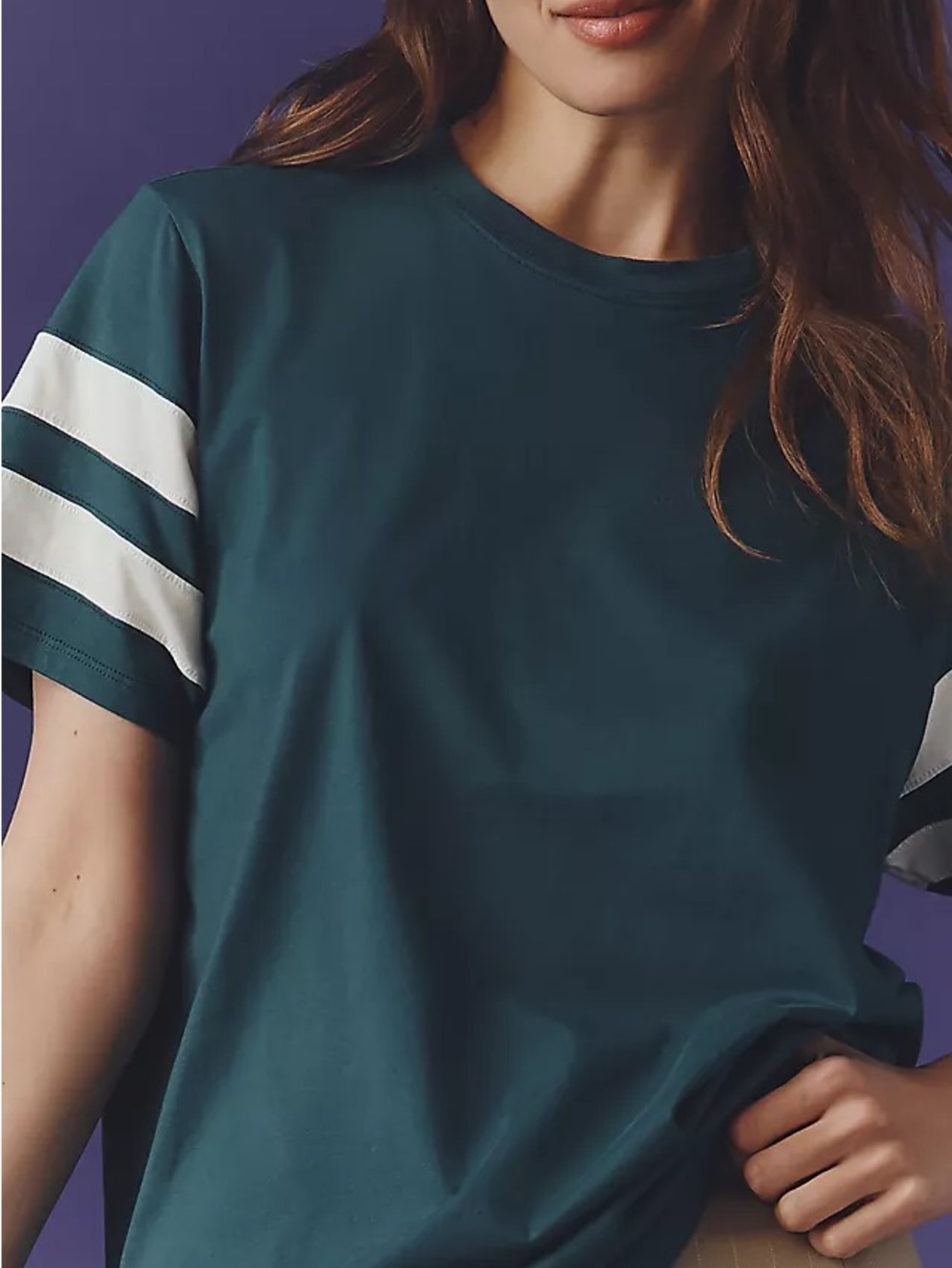 Clare V. Green Varsity Tee